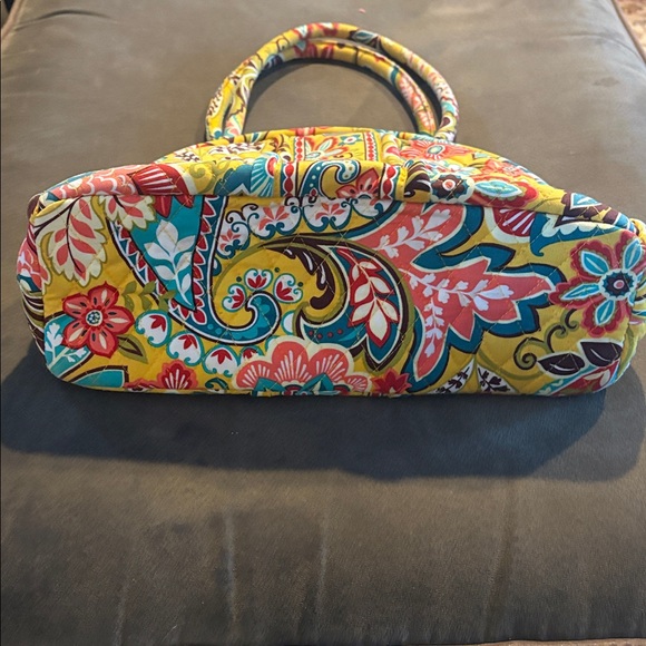 EUC yellow Vera Bradley handbag - Picture 3 of 5